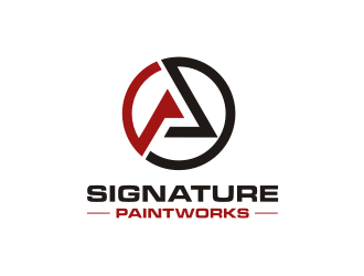 Signature Paintworks  logo design by cintya