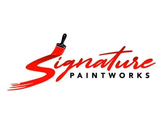 Signature Paintworks  logo design by daywalker