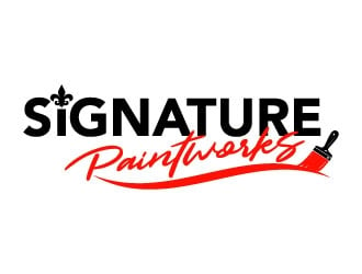 Signature Paintworks  logo design by daywalker