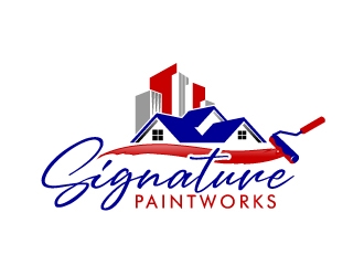 Signature Paintworks  logo design by jaize