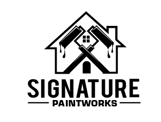 Signature Paintworks  logo design by THOR_