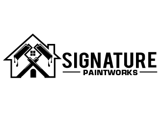 Signature Paintworks  logo design by THOR_