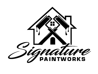 Signature Paintworks  logo design by THOR_