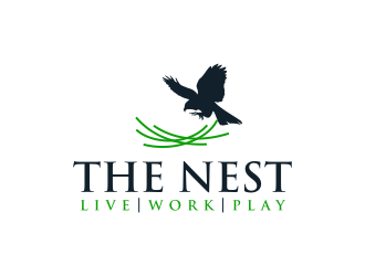 The Nest | Live Work Play Logo Design - 48hourslogo