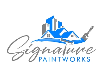 Signature Paintworks  logo design by jaize