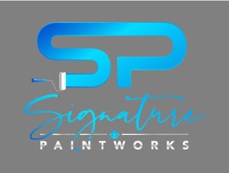 Signature Paintworks  logo design by daywalker