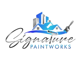 Signature Paintworks  logo design by jaize