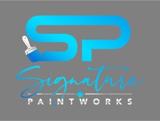 Signature Paintworks  logo design by daywalker