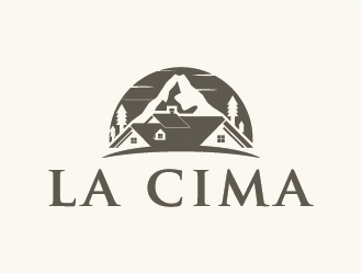 La Cima logo design by Fear