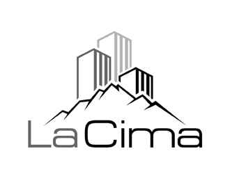 La Cima logo design by MAXR