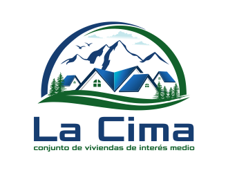 La Cima logo design by aldesign