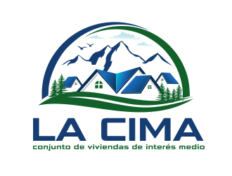 La Cima logo design by aldesign