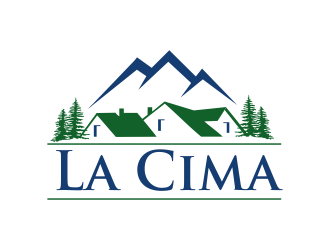 La Cima logo design by aldesign