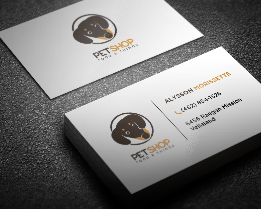 PET SHOP logo design by Boomstudioz