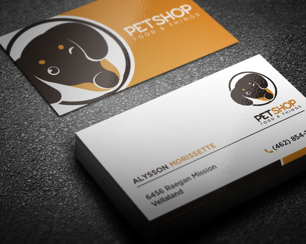 PET SHOP logo design by Boomstudioz