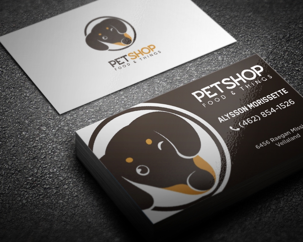 PET SHOP logo design by Boomstudioz