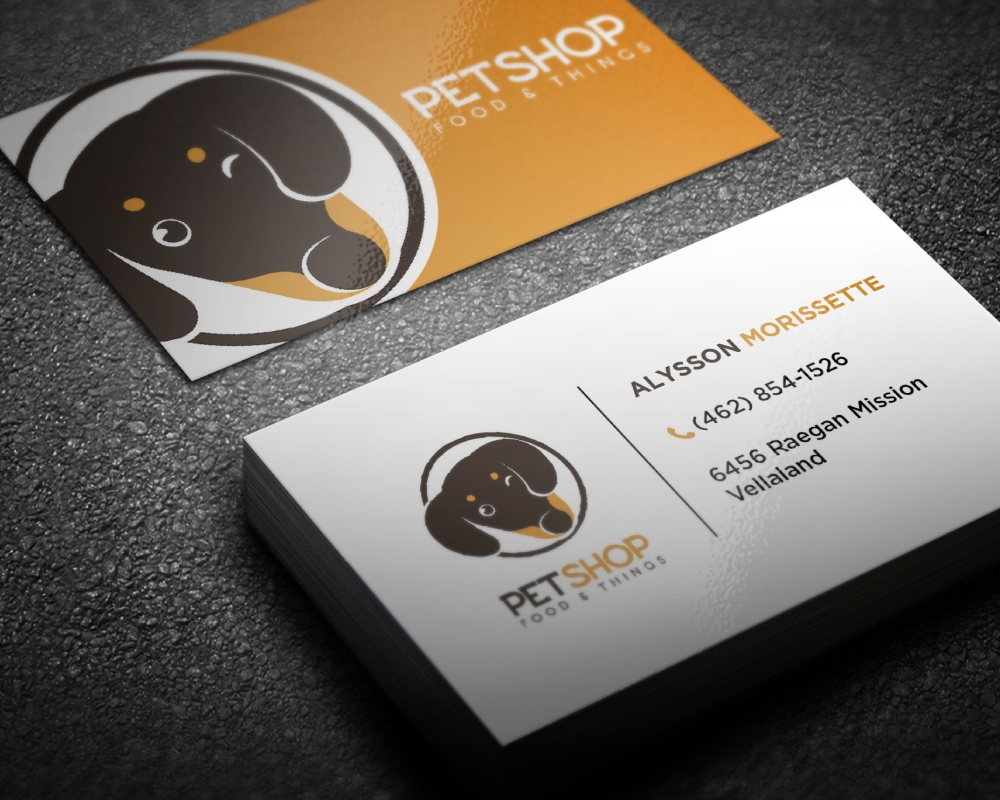 PET SHOP logo design by Boomstudioz