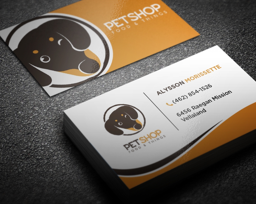 PET SHOP logo design by Boomstudioz