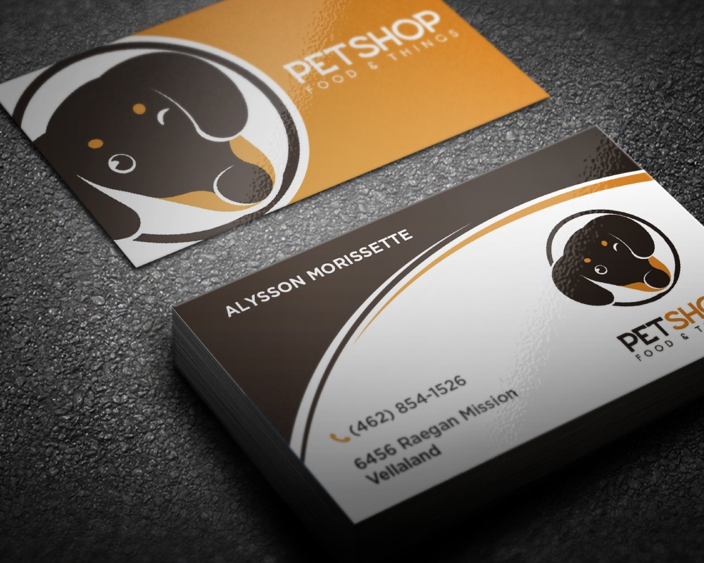 PET SHOP logo design by Boomstudioz