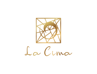 La Cima logo design by Gwerth