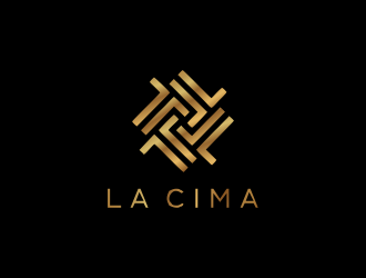 La Cima logo design by Gwerth