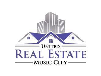 United Real Estate Music City logo design by stayhumble