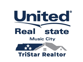 United Real Estate Music City logo design by d1ckhauz