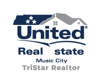 United Real Estate Music City logo design by d1ckhauz