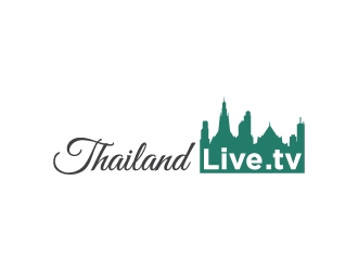 ThailandLive.tv logo design by sakarep