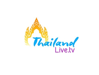 ThailandLive.tv logo design by suko_creative