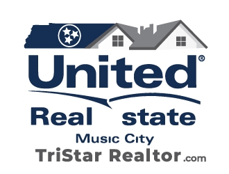 United Real Estate Music City logo design by d1ckhauz