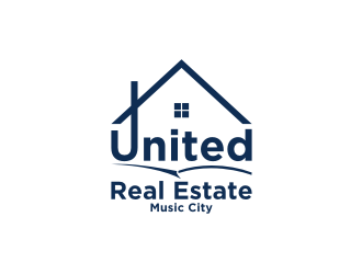 United Real Estate Music City logo design by blessings