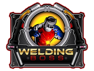 Welding Boss (WeldingBoss.com) logo design by Aelius