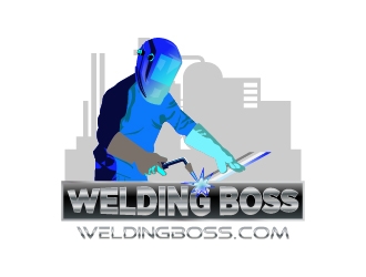 Welding Boss (WeldingBoss.com) logo design by Hansiiip