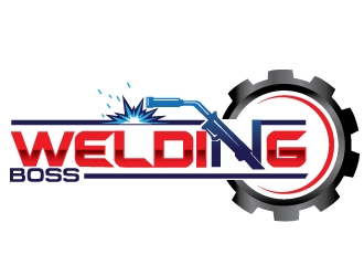 Welding Boss (WeldingBoss.com) logo design by Upoops