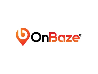 OnBaze® logo design by jaize