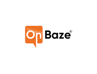 OnBaze® logo design by sheilavalencia