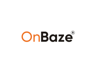 OnBaze® logo design by sheilavalencia