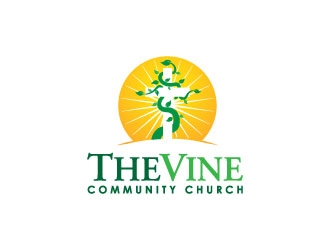 The Vine Community Church logo design by gipanuhotko