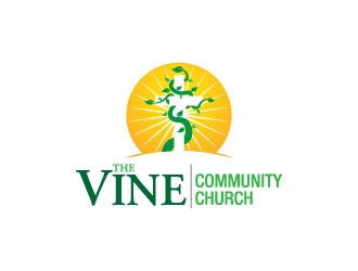 The Vine Community Church logo design by gipanuhotko