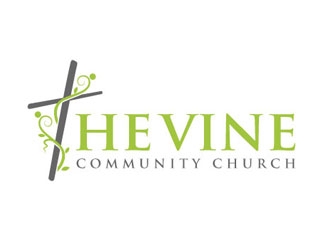 The Vine Community Church logo design by logoguy