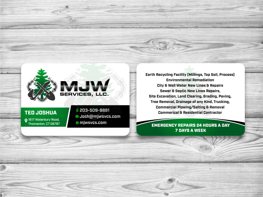 MJW SERVICES, LLC logo design by jaize