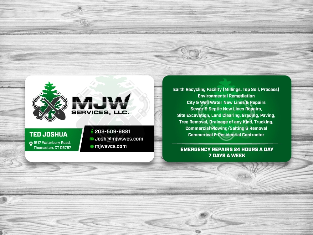 MJW SERVICES, LLC logo design by jaize