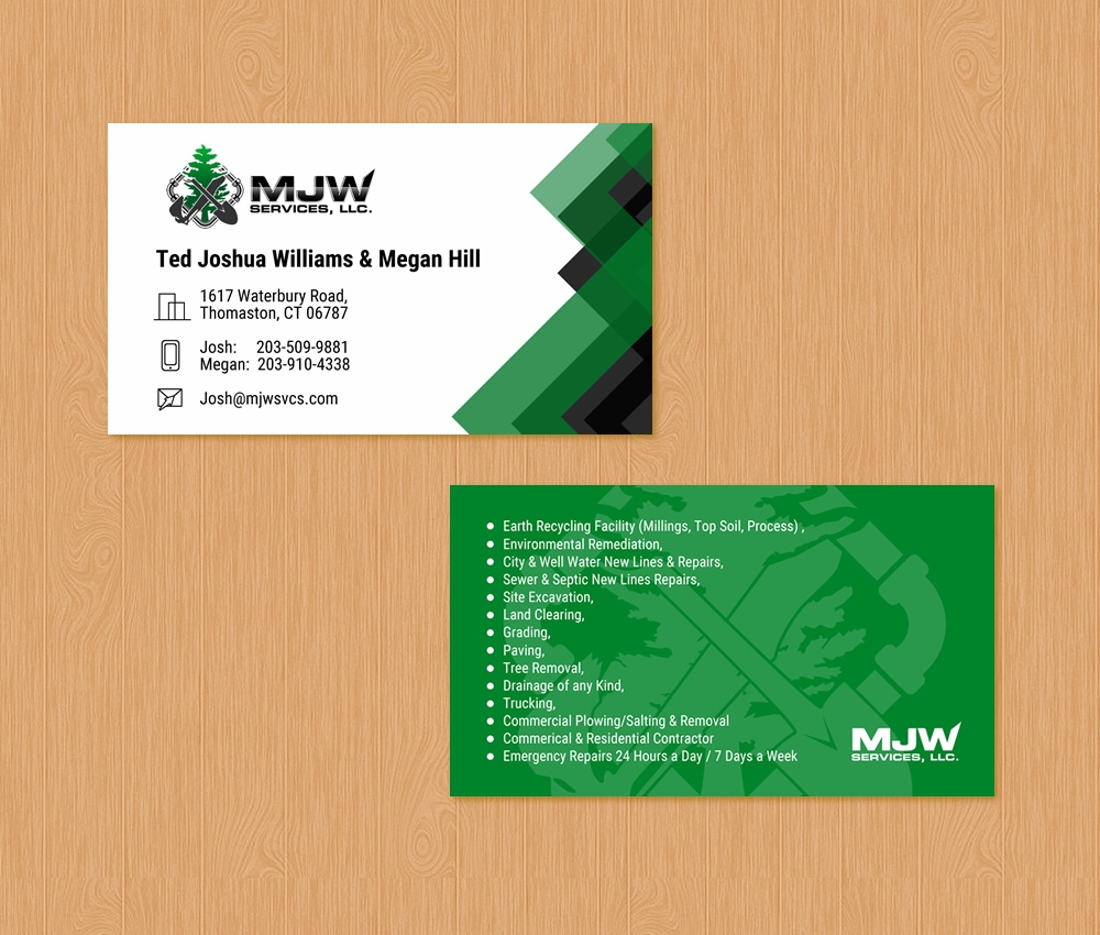 MJW SERVICES, LLC logo design by Coolwanz