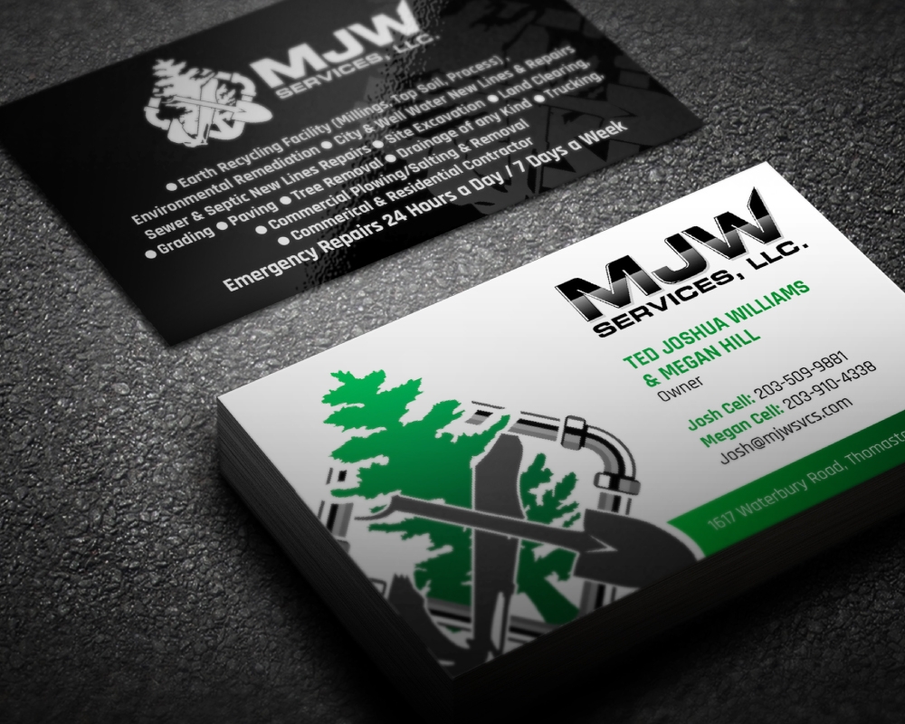 MJW SERVICES, LLC logo design by Boomstudioz