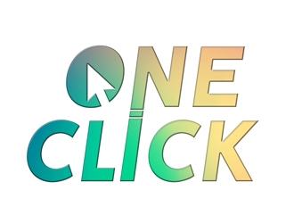 One Click logo design by Compac