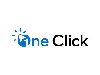 One Click logo design by maserik