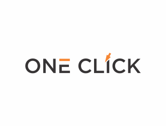 One Click logo design by eagerly