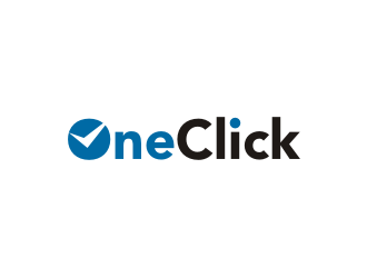 One Click logo design by R-art