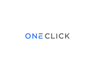 One Click logo design by haidar